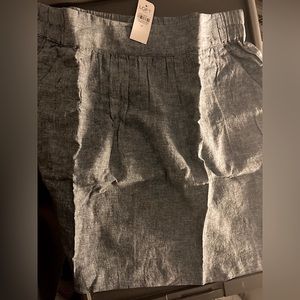 Loft Outlet Chambray Skirt